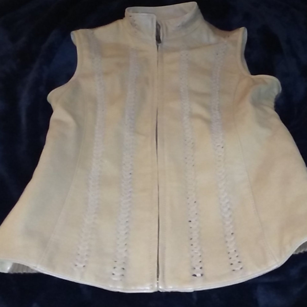 Peck n Peck leather vest